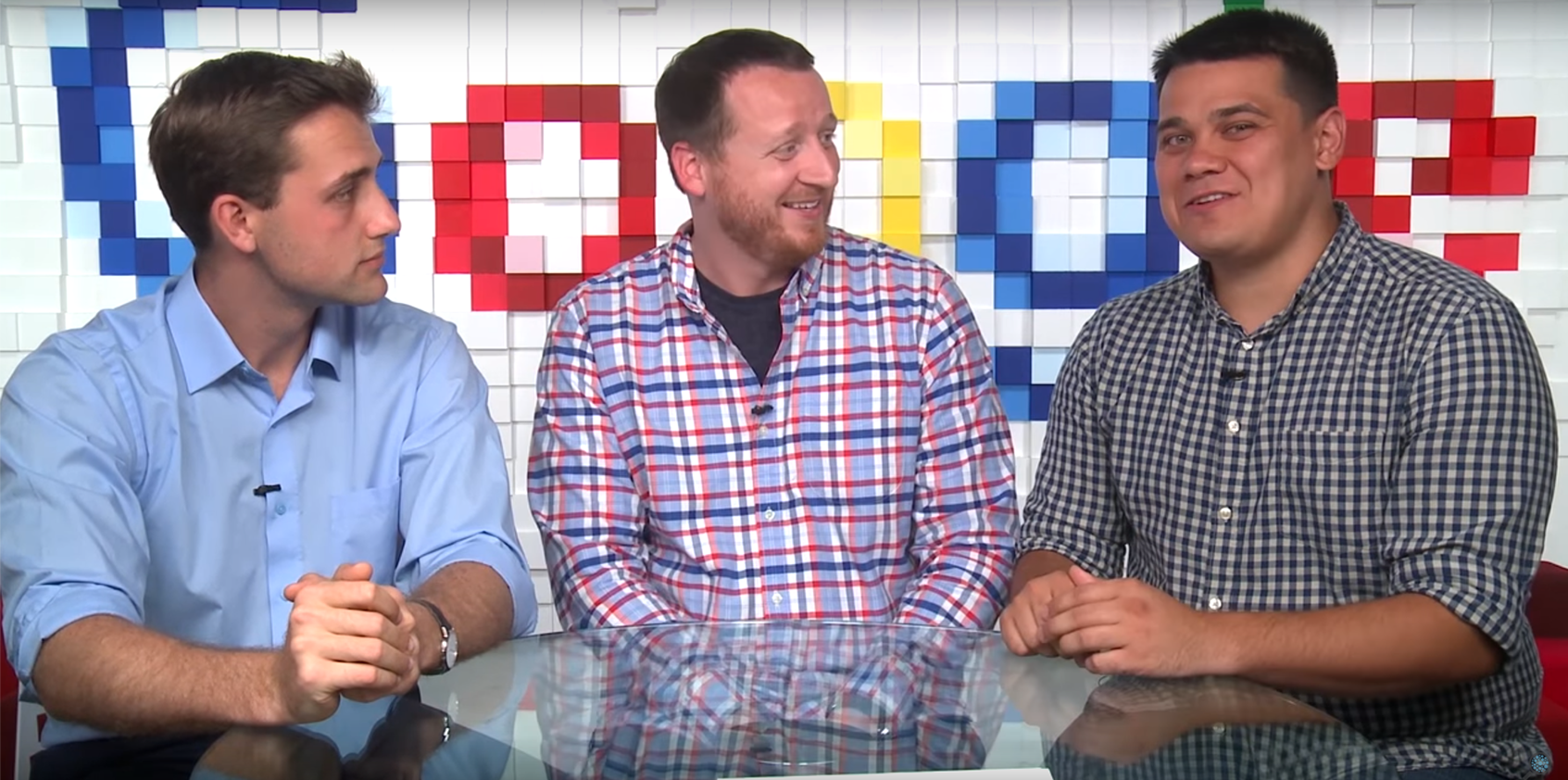 Granular's Jordon Meyer and Steve Kroll at Google in an interview