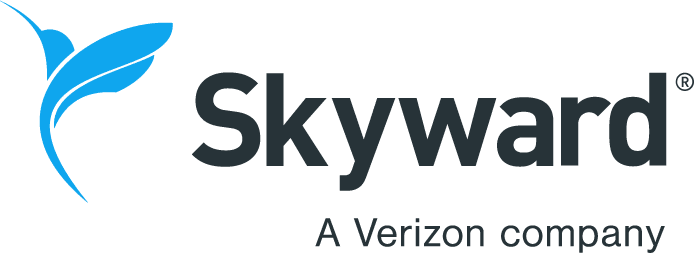 Skyward: A Verizon company logo