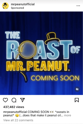 Mr Peanut Roast