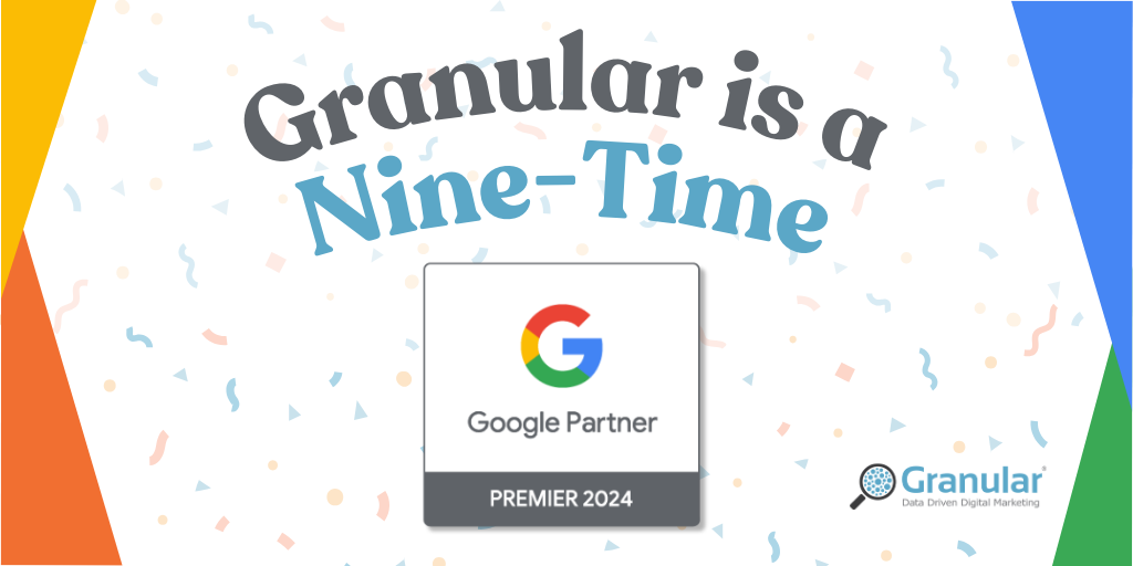 Granular is a 2024 Google Premier Partner