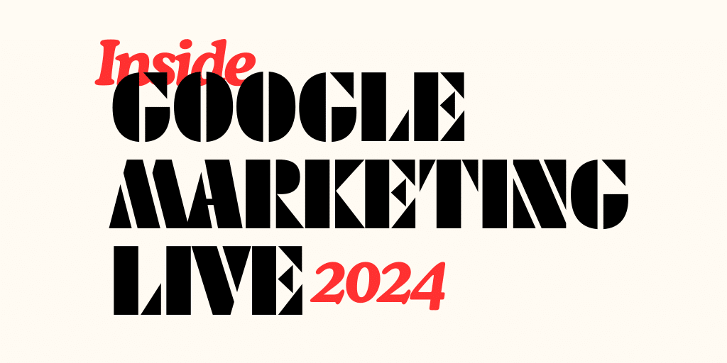 Google Marketing Live Blog Banner